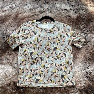 High fashion Tee with Animal Print